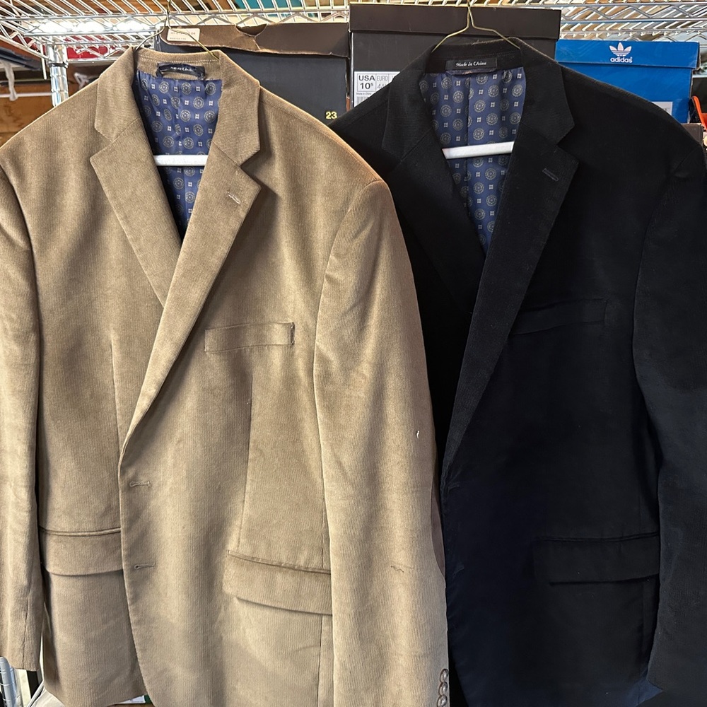 Ralph Lauren Black and Tan Blazers